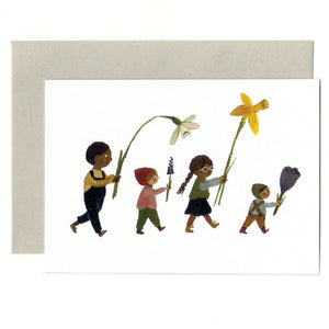 Greeting Card - Spring Friends