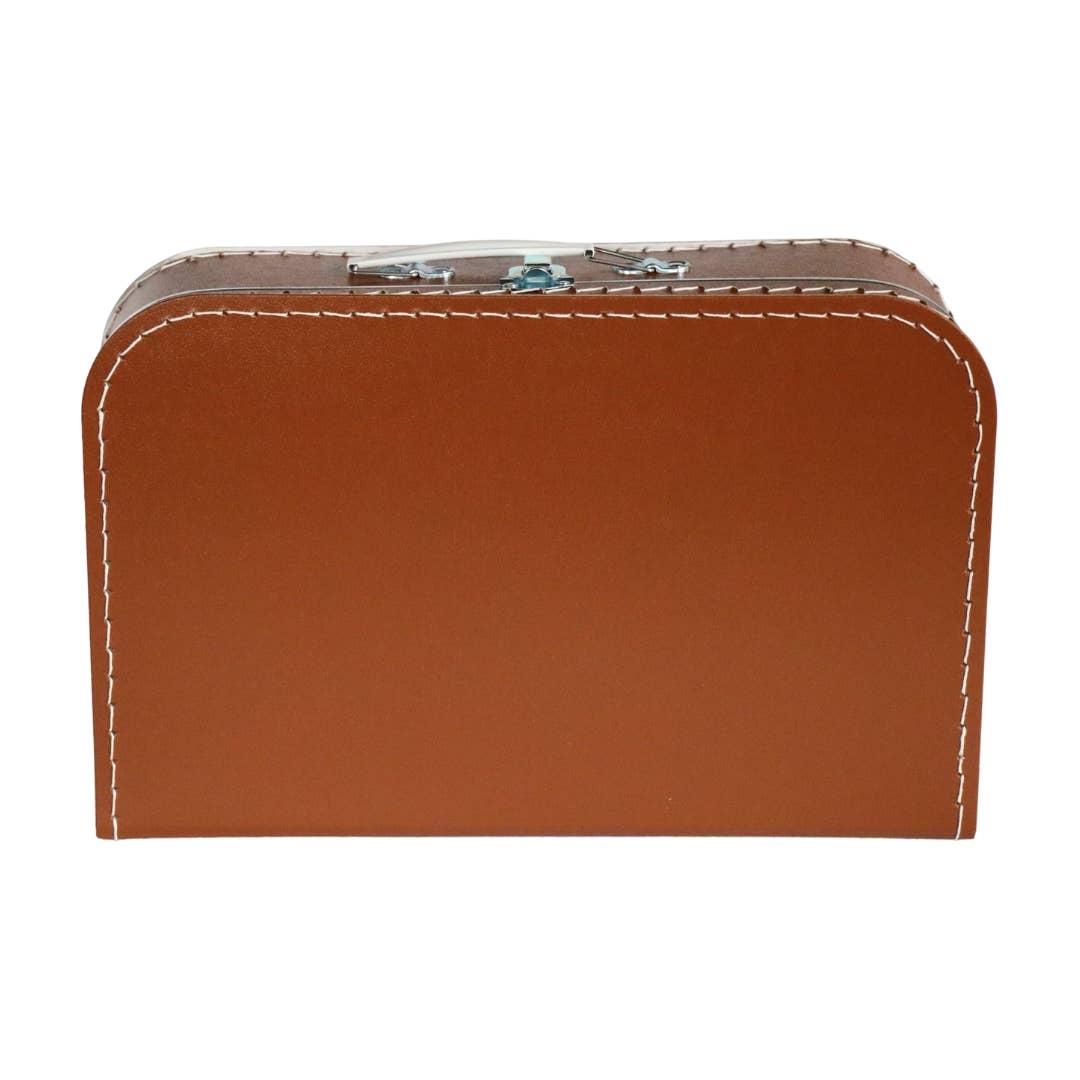 Cardboard Suitcase Brown - 35 cm