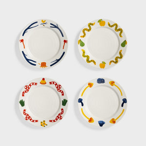 Plate Haines Large (Set of 4)