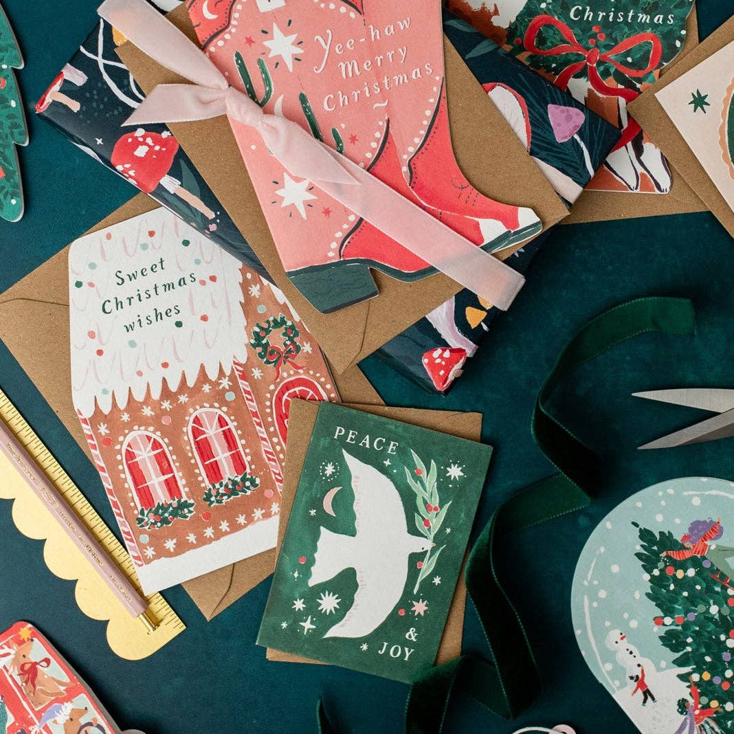 Gingerbread House Christmas Card