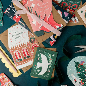 Gingerbread House Christmas Card