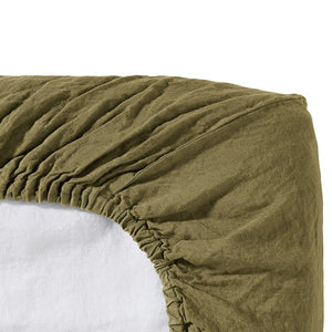 Fitted Sheets Linen - Bronze