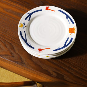 Plate Haines Large (Set of 4)