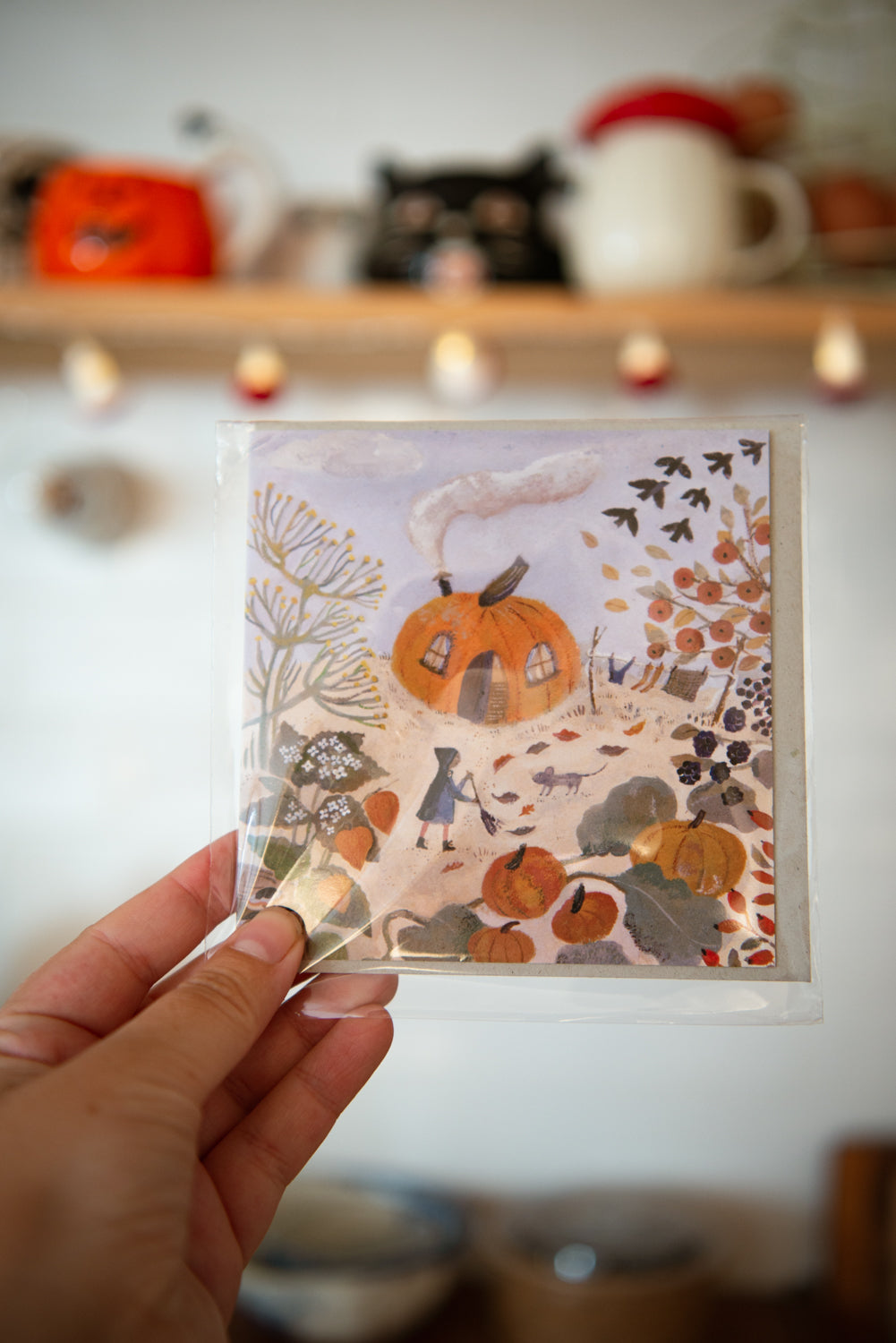 Greeting Card - Witches Garden