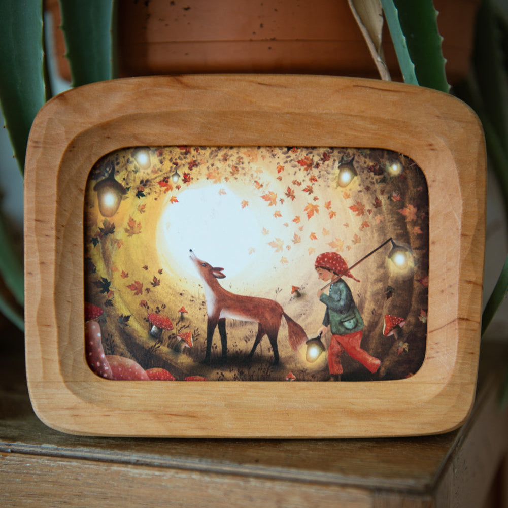 Wooden Picture Frame - Hanging A6 Portrait