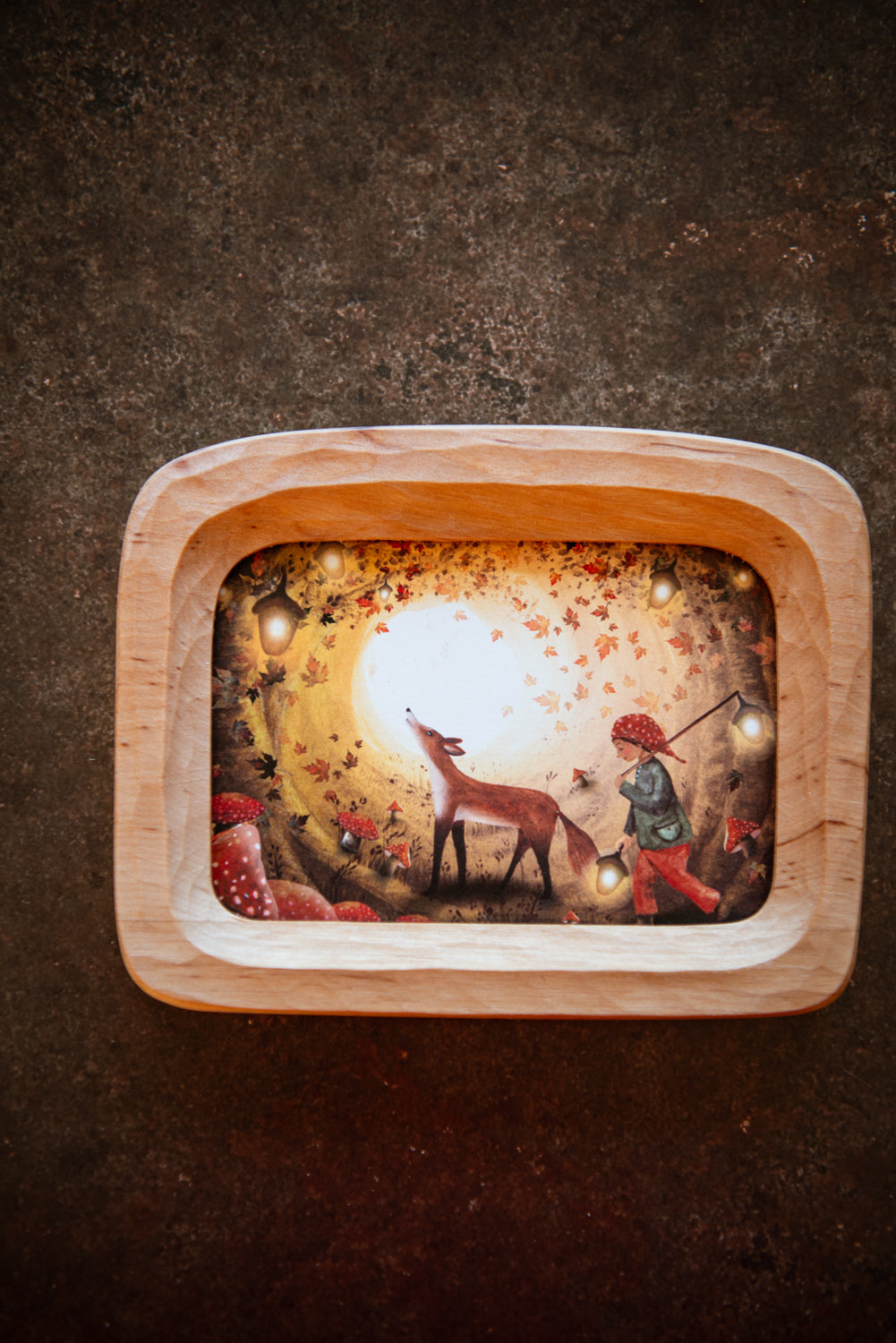 Wooden Picture Frame - Hanging A6 Portrait