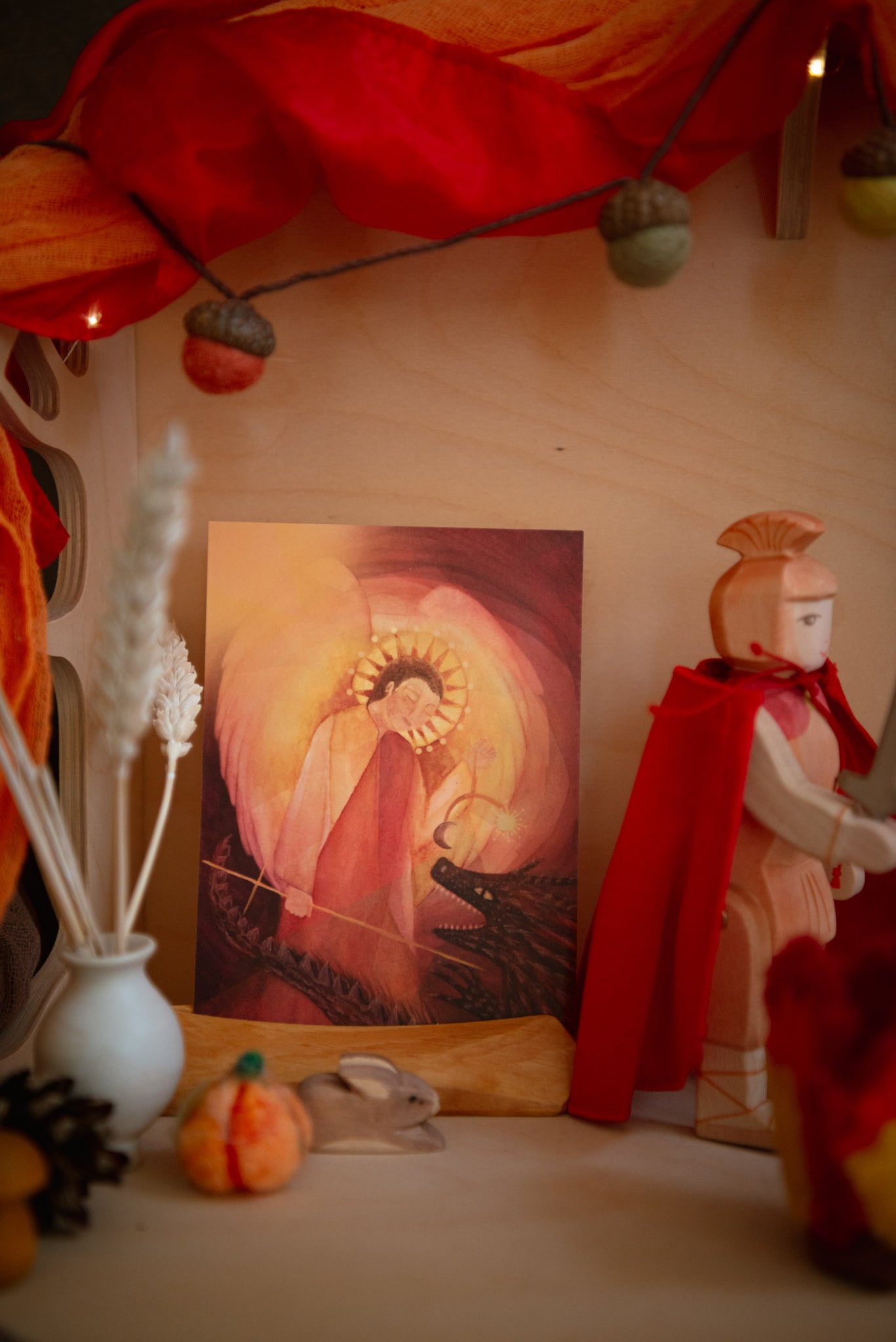 Postcard/Seasonal Card 'Saint Michael'