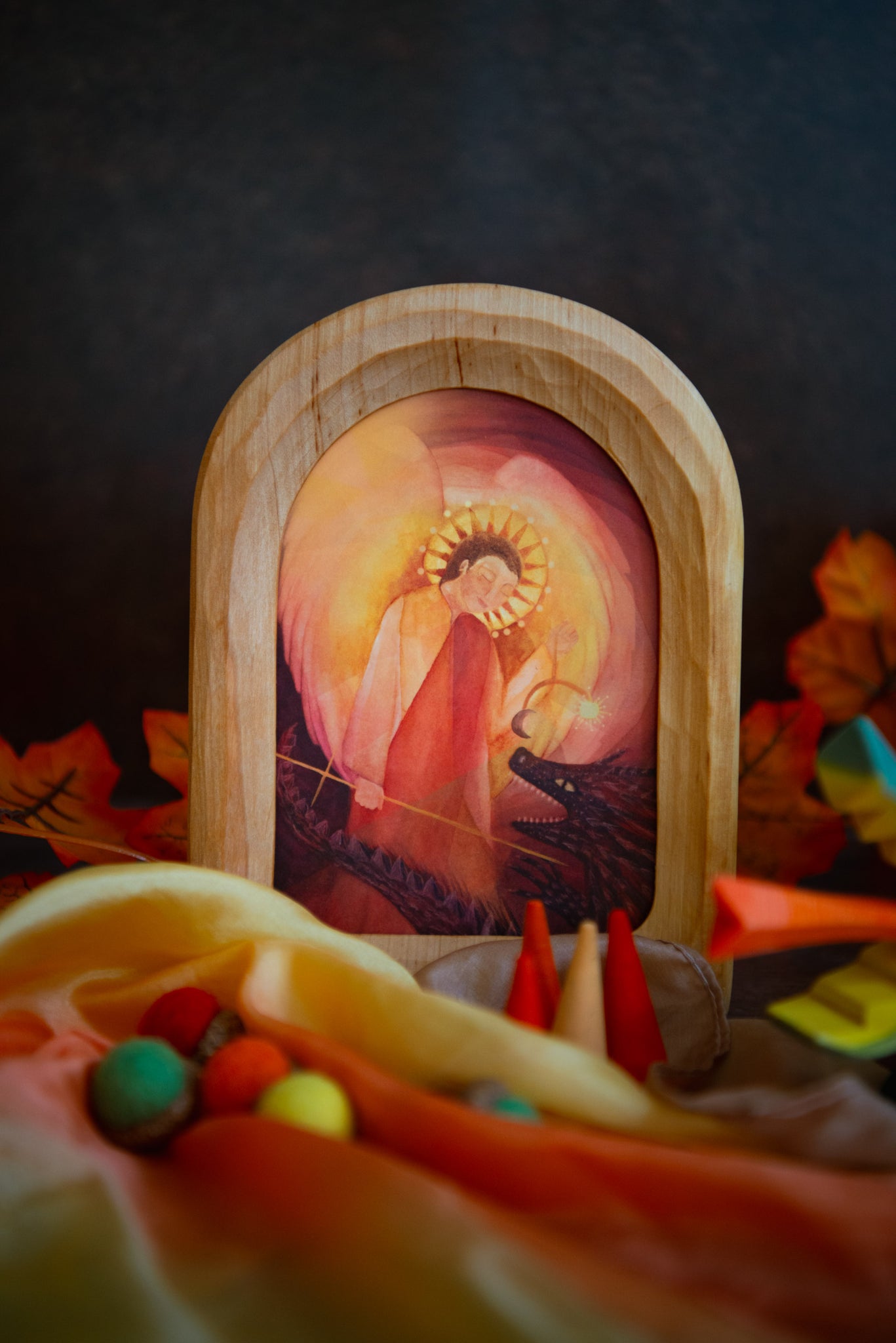 Postcard/Seasonal Card 'Saint Michael'