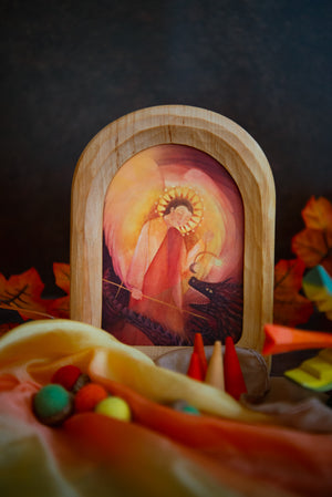 Postcard/Seasonal Card 'Saint Michael'
