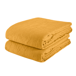 Duvet Cover Linen - Honey