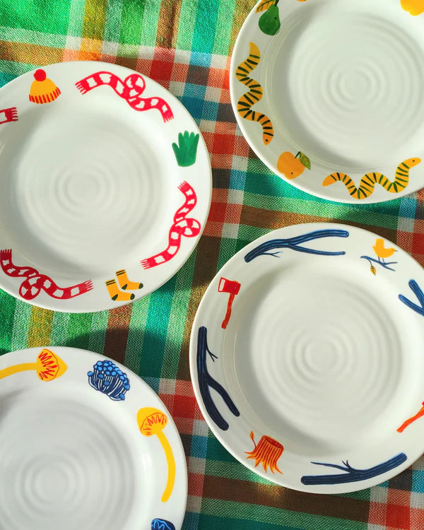 Plate Haines Large (Set of 4)