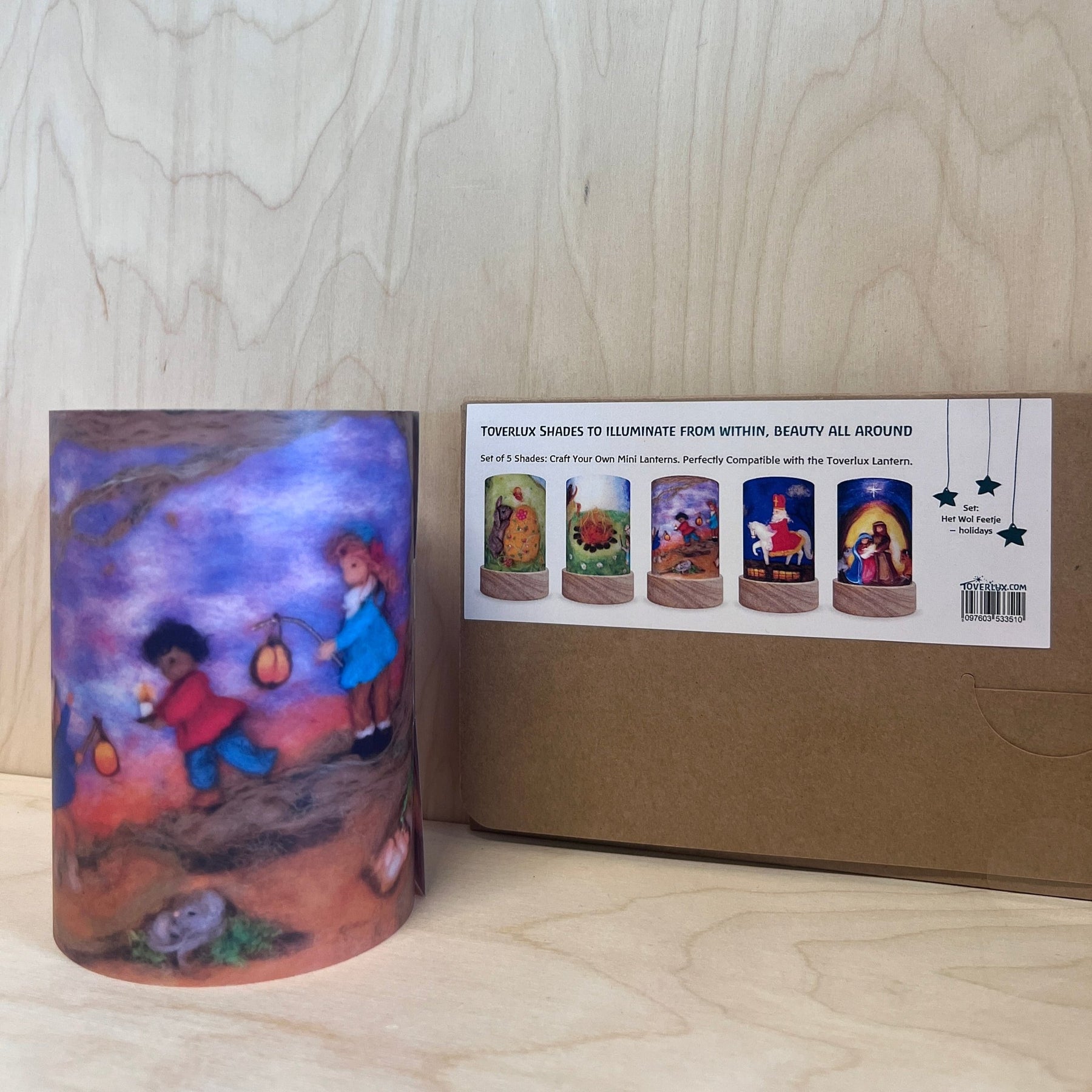 Toverlux Shades Het Wol Feetje - set Holidays