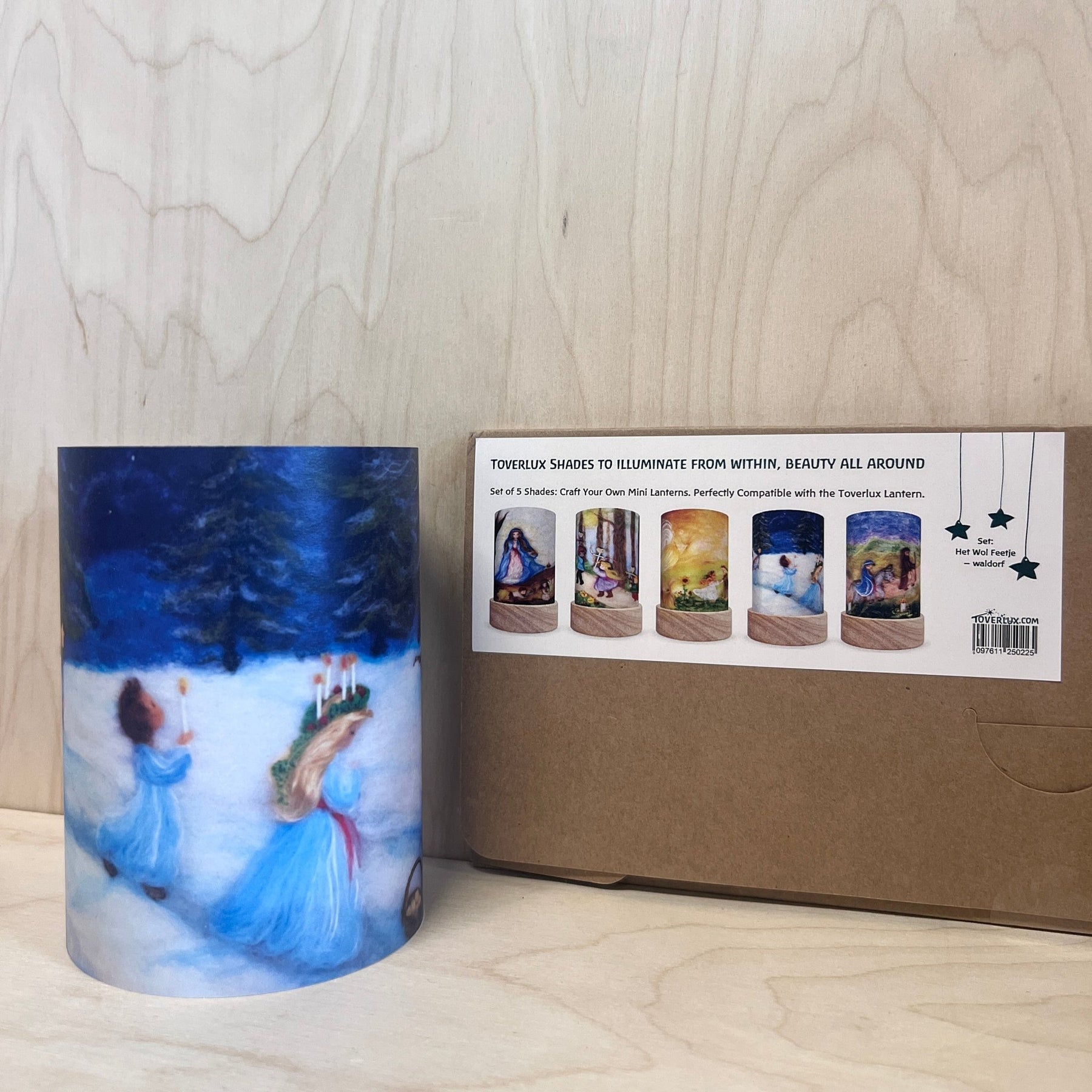 Toverlux Shades Het Wol Feetje - set Waldorf