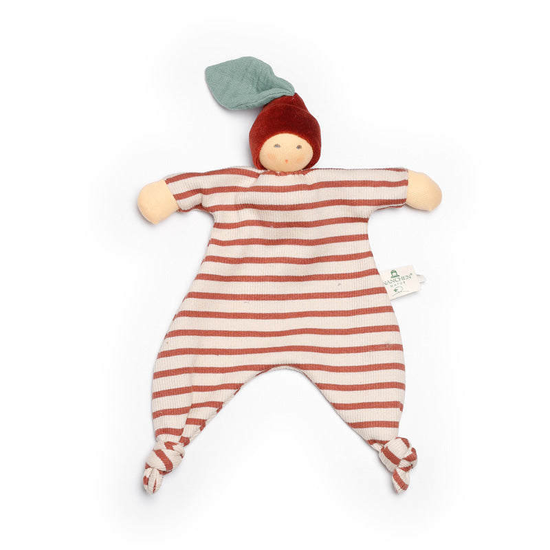 Nanchen Natur Chestnut Baby Blanket Doll