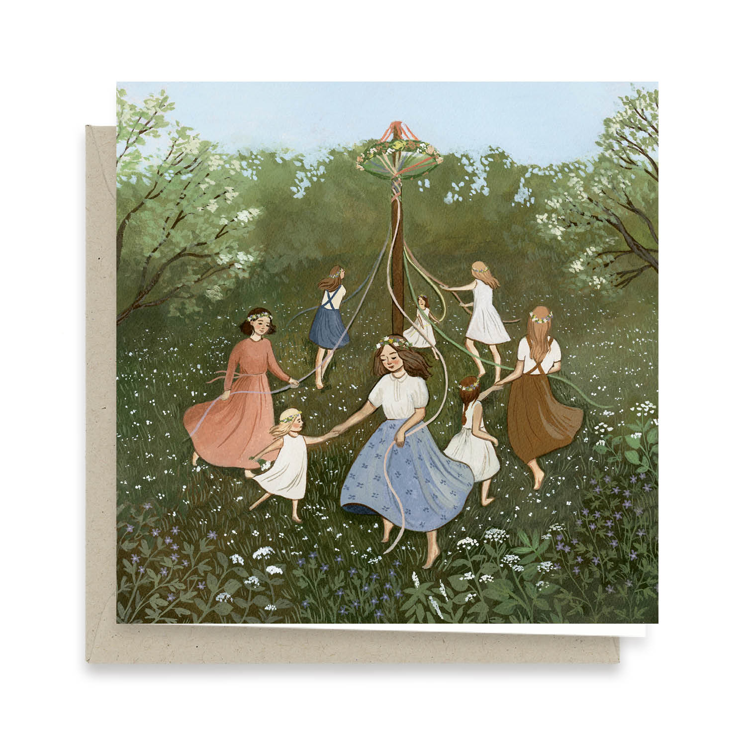 Maypole Dance Card by Robin Pieterse