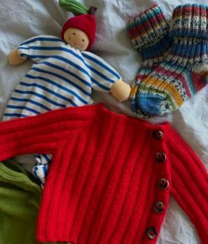 Nanchen Natur Small Apple Blanket Doll