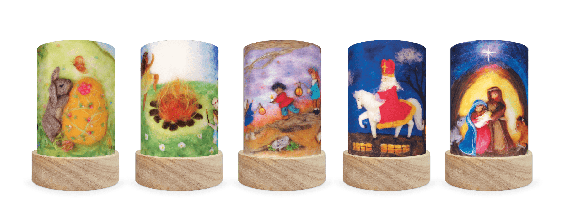 Toverlux Shades Het Wol Feetje - set Holidays