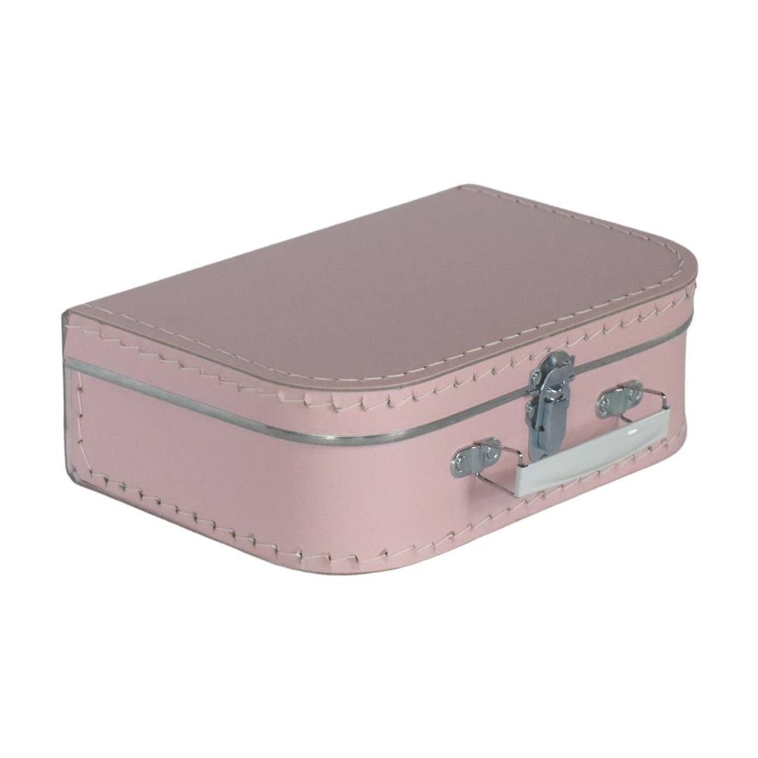 Cardboard Suitcase Pink - 25cm