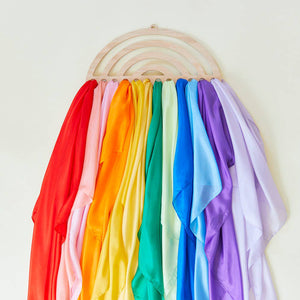Sarah's Silk Rainbow Display For Playsilks