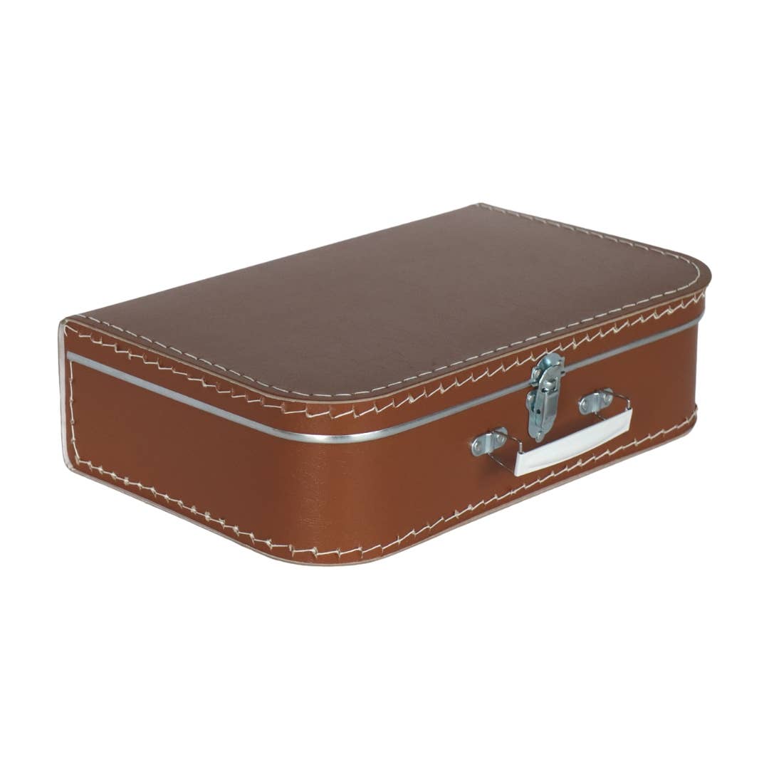 Cardboard Suitcase Brown - 35 cm