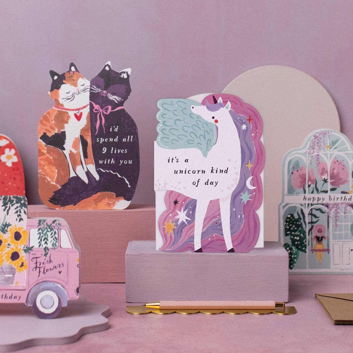 Unicorn Birthday Card