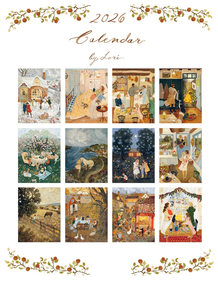 Lore Pemberton 2026 Calendar (pre-order)