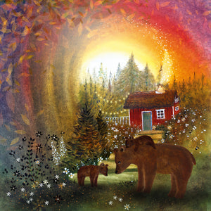 Postcard/Seasonal Card 'Wild Sunset'
