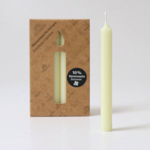 Grimm's Creme Beeswax Candles (10%) 12 pcs