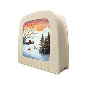 Toverlux Silhouette: Sled Song by Vogel Geluk