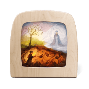 Toverlux Silhouette: Gaia and the King by Vogel Geluk