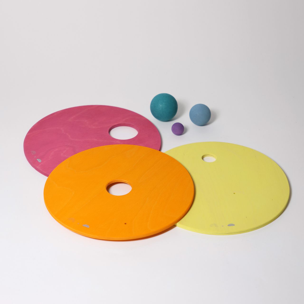 GRIMM’S x Stapelstein® Rolling Discs Warm Pastel