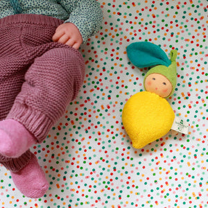 Nanchen Natur Lemon Zitrone Rattle