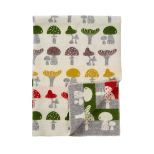 Klippan Wool Blanket Large - Mushroom Multi
