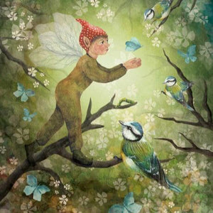 Postcard/Seasonal Card 'Spring Forest Fairy'