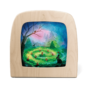 Toverlux Silhouette: Advent Garden by Vogel Geluk