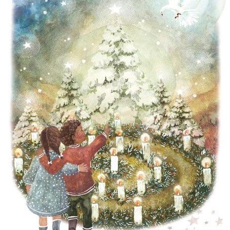 Postcard/Seasonal Card 'Christmas Wish'