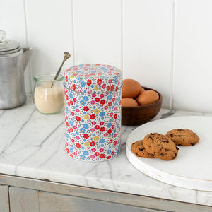 Tilde Flower Canister - Storage Tin