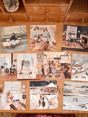 Winter Dreams Postcard Set by Robin Pieterse