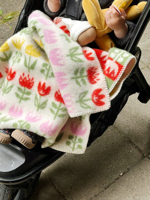 Klippan Wool Blanket Baby - Tulip Multi