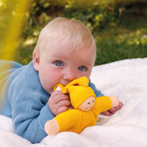 Nanchen Natur Baby Teether Comforter Pimpel Doll