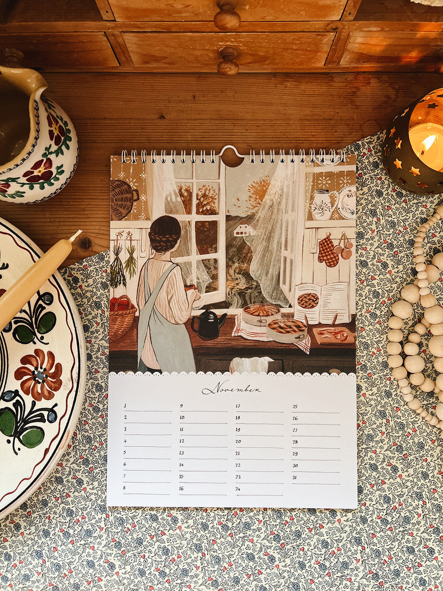 Birthday Calendar by Robin Pieterse