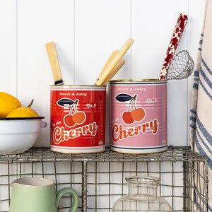 Cherry Storage Tins (Set of 2)