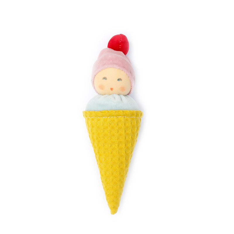 Nanchen Natur Ice Cream Cone Rattle