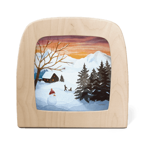 Toverlux Silhouette: Sled Song by Vogel Geluk