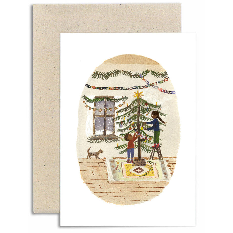 Greeting Card - Winter Decorations