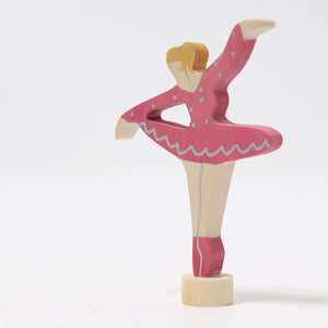 Grimm's Decorative Figure Ballerina Ruby Red