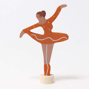 Grimm's Decorative Figure Ballerina Orange Blossom