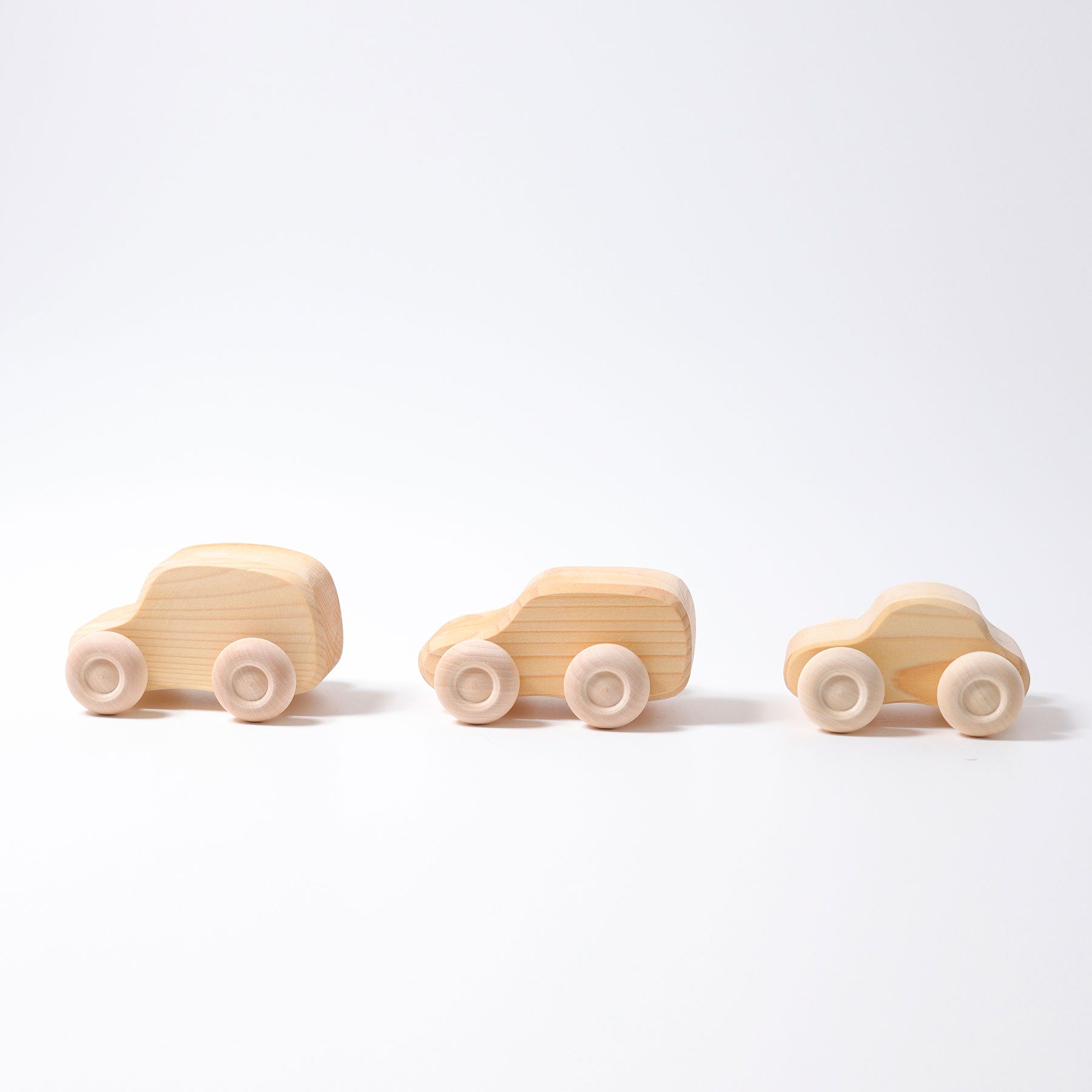 Grimm's Wooden Cars Natural
