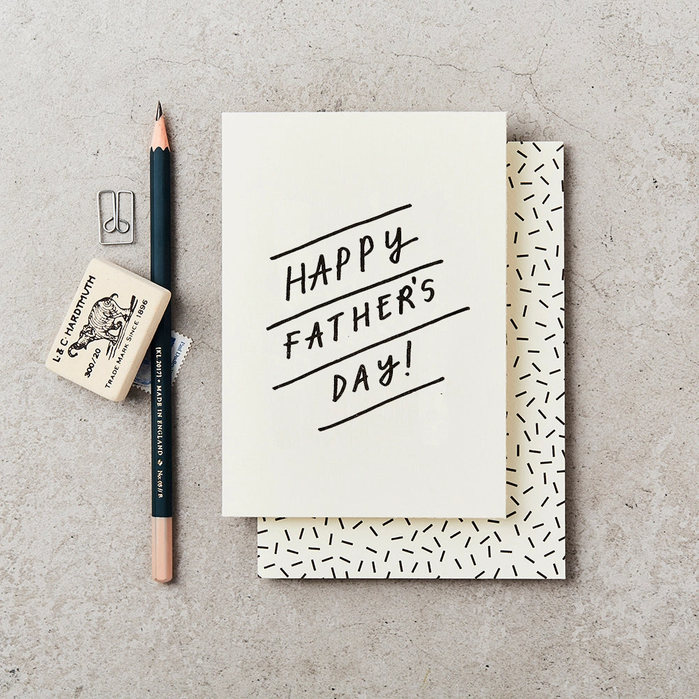 Happy Father's Day Card & Envelope