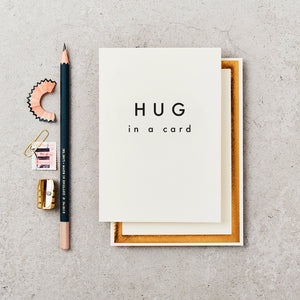 Hug In A Card & Envelope
